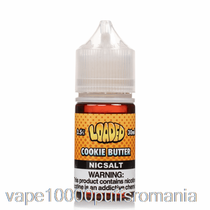 Vape Romania Biscuiti Unt - Saruri Incarcate - Vapori Nemilosi - 30ml 35mg